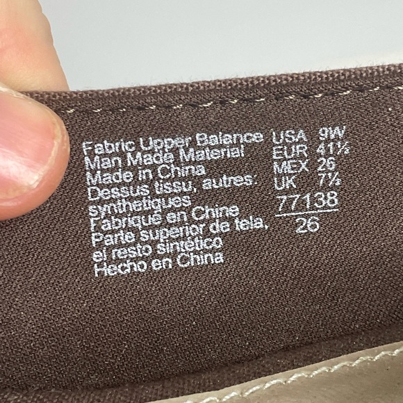 American Eagle Brown Wedge Sandal Heels Size 9 Women’s With Ruffles - Picture 7 of 8